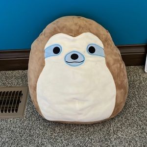 Kellytoy Original Squishmallow Simon the Sloth 12” Squishmallow with Blue Eyes
